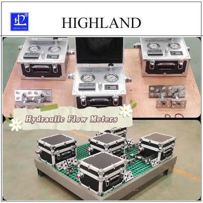 Confiable MYHT-1-4 Medidores de caudal hidráulicos Tester hidráulicos Pruebas de sistemas hidráulicos