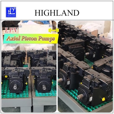 Bomba de pistón hidráulica Highland con estructura de pistón axial de desplazamiento variable
