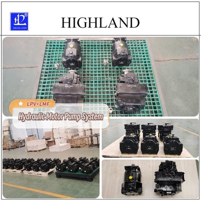 Sistema de bomba de motor hidráulico de la serie LPV90 para cosechadora de arroz