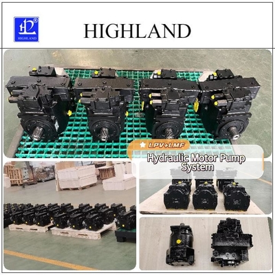 Control de precisión de las bombas de pistón axial de desplazamiento variable hidráulico
