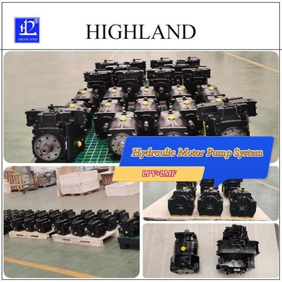 Control de precisión de las bombas de pistón axial de desplazamiento variable hidráulico
