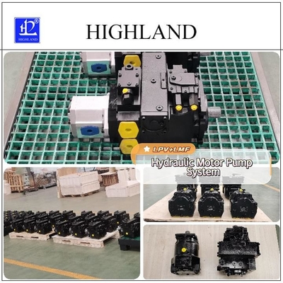 Pampas de pistón axial hidráulicas LPV90 LMF90 para transmisiones hidrostáticas de circuito cerrado