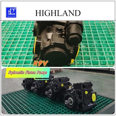Bomba de pistón axial hidráulica de rotación CW/CCW para la agricultura