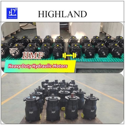 Motores hidráulicos de serie HMF de trabajo pesado de hierro fundido