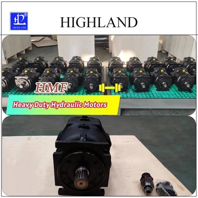 Producción de acero de precisión HMF90 Motores hidráulicos Casas de hierro fundido Torque alto