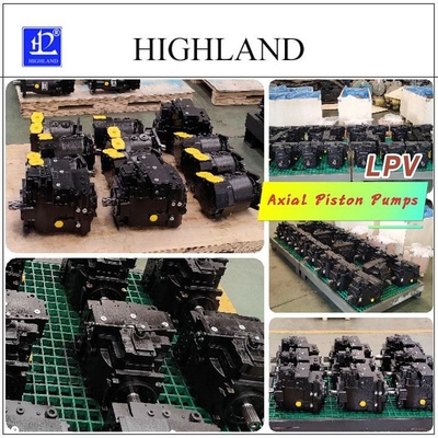 Control de precisión de las bombas de pistón axial de desplazamiento variable hidráulico