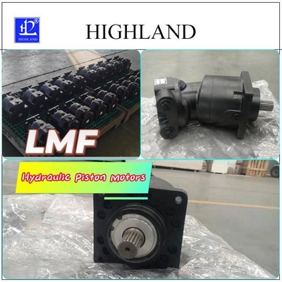Motor de pistón hidráulico LMF30 con carcasa de hierro fundido y certificado de patente
