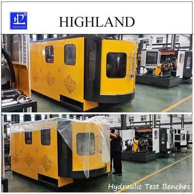 Prueba de bombas y motores hidráulicos con bancos de ensayo hidráulicos totalmente automáticos de 110 kW