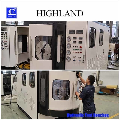 HIGHLAND Banco de ensayo hidráulico totalmente automático - Flujo de 500 l/min