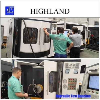42 Mpa Presión Bancos de prueba hidráulicos Sistema de prueba de equipos hidráulicos para excavadoras personalizable