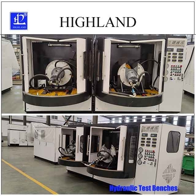 Bancos de ensayo hidráulicos de 110 kW para ensayos de bombas y motores con diseño modular