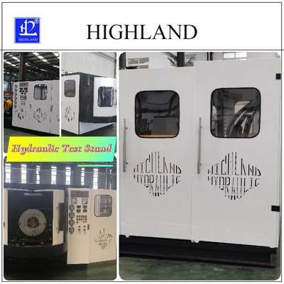Máquina de ensayo hidráulica totalmente automática de personalización con caudal de 450 L/min