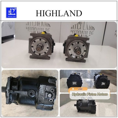 Bombas de pistón axial de desplazamiento variable con estructura de placas