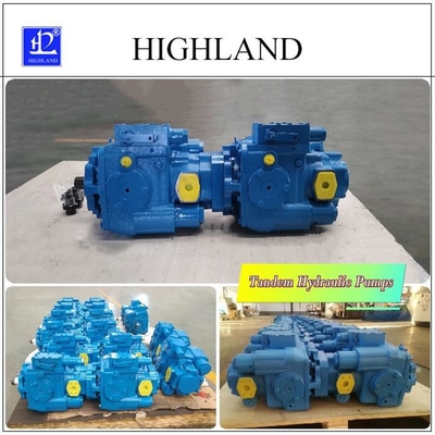Bombas hidráulicas tándem de 110 cc/h para maquinaria agrícola