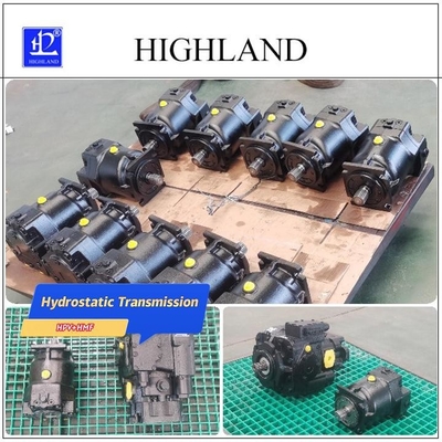 Sistema hidráulico de camión de hormigón con control automático