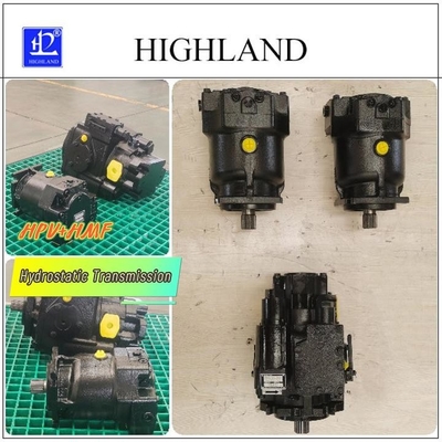 Sistema hidráulico de camión de hormigón con control automático