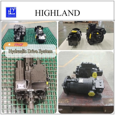 Eficiencia del 97% Sistema de bomba de motor hidráulico de hierro fundido Carga manual