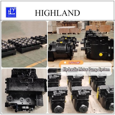 Diseño sencillo Motor de pistón hidráulico Precisión y potencia para el sector industrial