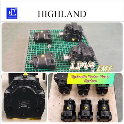 Diseño sencillo Motor de pistón hidráulico Precisión y potencia para el sector industrial