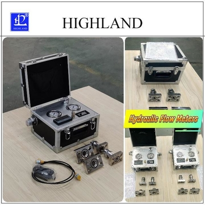 Tester de caudal hidráulico Medidores de caudal hidráulico para automóviles de nieve Presión máxima 420 bar