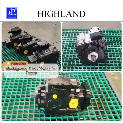 Bomba de pistón axial Highland HPV110-MA-L-23 de 110 ml/r de desplazamiento variable de alta eficiencia para accionamiento de cosechadora