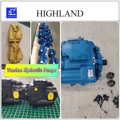 Pumpas hidráulicas tandem de desplazamiento variable para una presión de trabajo nominal de 35 Mpa