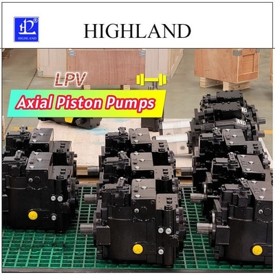 Bomba de pistón axial LPV90 de alta presión con bomba de aceite de carga para un funcionamiento óptimo