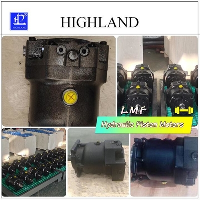 Precisión y fiabilidad de los motores de pistón hidráulico para aplicaciones de la industria pesada