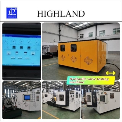 Máquina de prueba de válvula hidráulica personalizada de la mina de carbón HIGHLAND