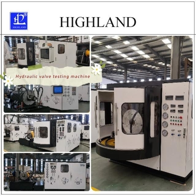 Máquina de prueba de válvula hidráulica personalizada de la mina de carbón HIGHLAND