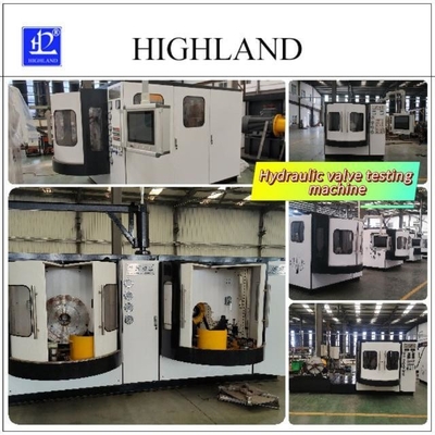 Máquina de prueba de válvula hidráulica personalizada de la mina de carbón HIGHLAND