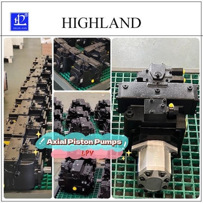 Flujo de fluido suave y constante con mecanismo de placa de movimiento en bombas de pistón axial