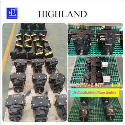 Bomba hidráulica con motor de carga manual Bomba de hierro fundido para aplicaciones de trabajo pesado