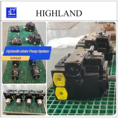 Sistema de bomba de motor de hierro fundido de 149 kW en caja de contrachapado Componentes hidráulicos Carga manual