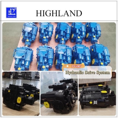 Componentes del motor de pistón axial de hierro fundido de la bomba automática de aceite hidráulico