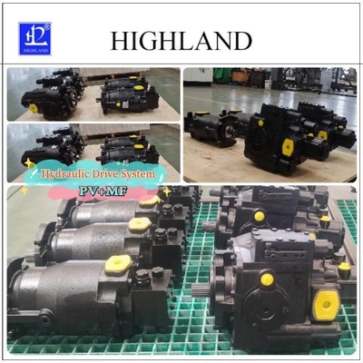 Bomba de pistón axial automática de hierro fundido para sistema de accionamiento de cosechadora