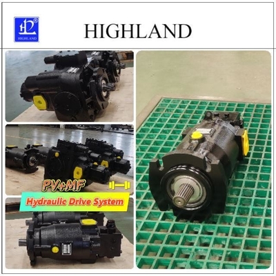 Bomba de pistón axial automática de hierro fundido para sistema de accionamiento de cosechadora