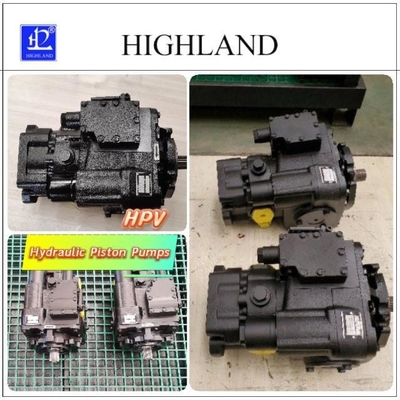 Cambio de desplazamiento bomba de pistón axial hierro fundido negro fuente hidráulica de energía