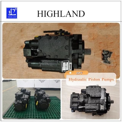 Bomba de pistón hidráulica de alta presión con desplazamiento variable Estructura axial 35Mpa Presión nominal