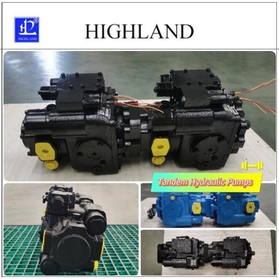 Componentes del sistema hidráulico Recolector Tandem Bombas hidráulicas