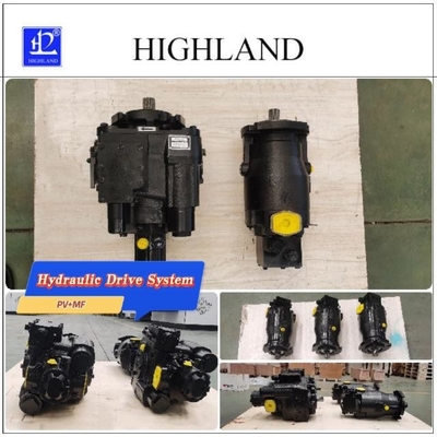 Sistema de accionamiento hidráulico de la bomba de pistón axial Control automático para diversas aplicaciones