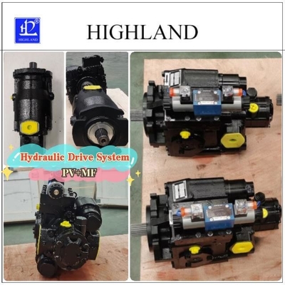 Sistema de accionamiento hidráulico de la bomba de pistón axial Control automático para diversas aplicaciones