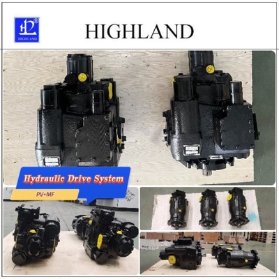 Pompas de pistón axial de hierro fundido Sistema de transmisión hidráulica Fabricante para cosechadora