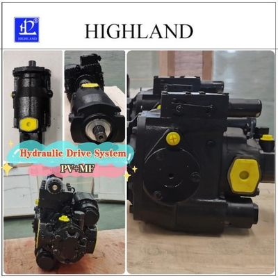 Sistema de transmisión hidráulica de la bomba de pistón axial
