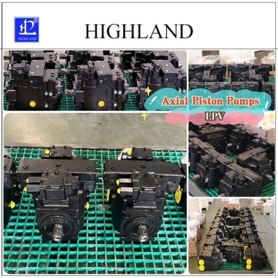 Opciones de control manual e hidráulico disponibles para bombas de pistón axial