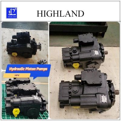 Highland HPV110-MA-R-23 Bomba de pistón axial 110 ml/r 42 MPa de alta presión para sistema hidráulico de cosechadora agrícola