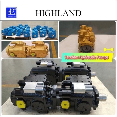 Máximizar el rendimiento de las bombas hidráulicas tandem para necesidades industriales