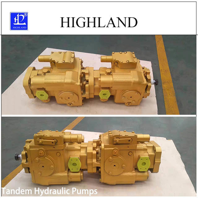 Integración perfecta de potencia y precisión con bombas hidráulicas tándem
