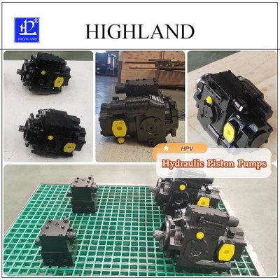 Pampas de pistón con transmisión hidráulica de hierro fundido de carga manual