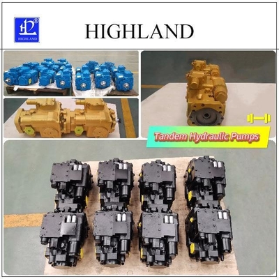 Bombas hidráulicas tandem de alto rendimiento para una eficiencia y un control óptimos